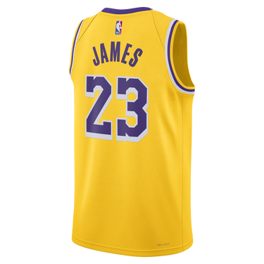 Dres Nike Dres Dri-FIT NBA Swingman Los Angeles Lakers Icon Edition 2022/2023 - Žlutá Rumena | DN2009-733, 0
