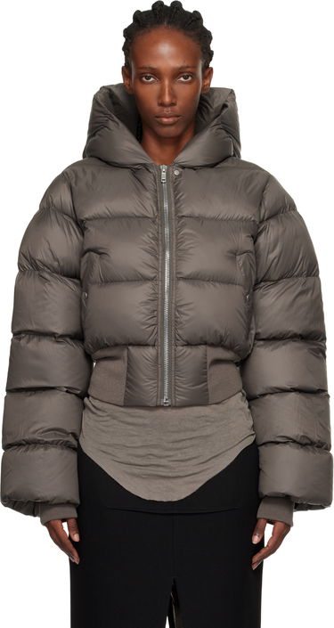 Puhovka Rick Owens Concordians Hooded Down Jacket Siva | RP02E4775 NPD3, 0