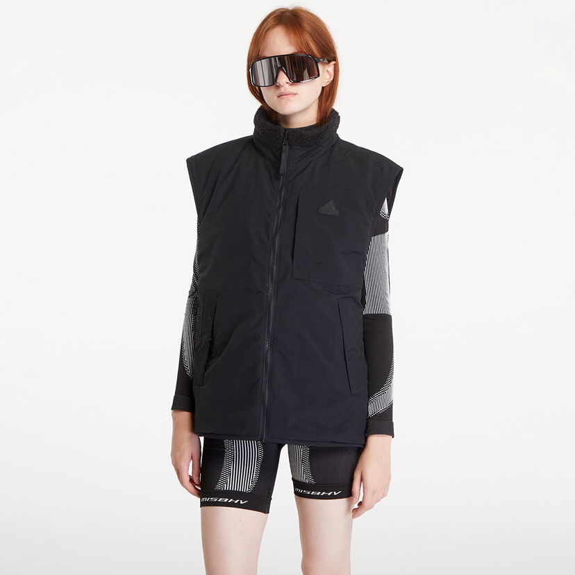Telovnik adidas Performance City Escape Reversible Vest Black/ Black Črna | IV9768