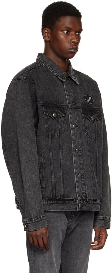 Jakna We11done We11done Faded Denim Jacket Črna | WD-DJ4-20-017-U-WB, 4