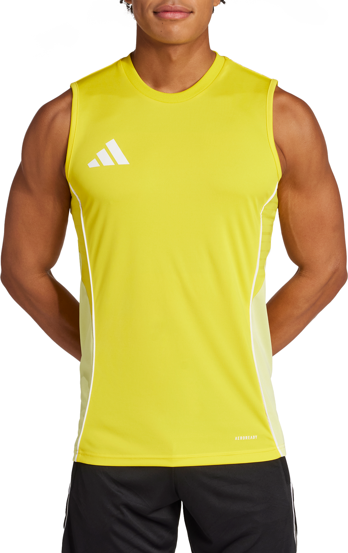 Majica brez rokavov adidas Originals Adidas Tiro 25 Sleeveless Jersey Rumena | ji8954, 0