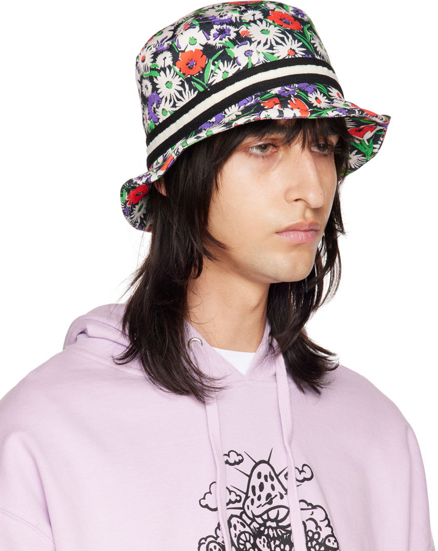 Klobuk Anna Sui Anna Sui Daisies Bucket Hat Večbarvna | 1023A90, 1