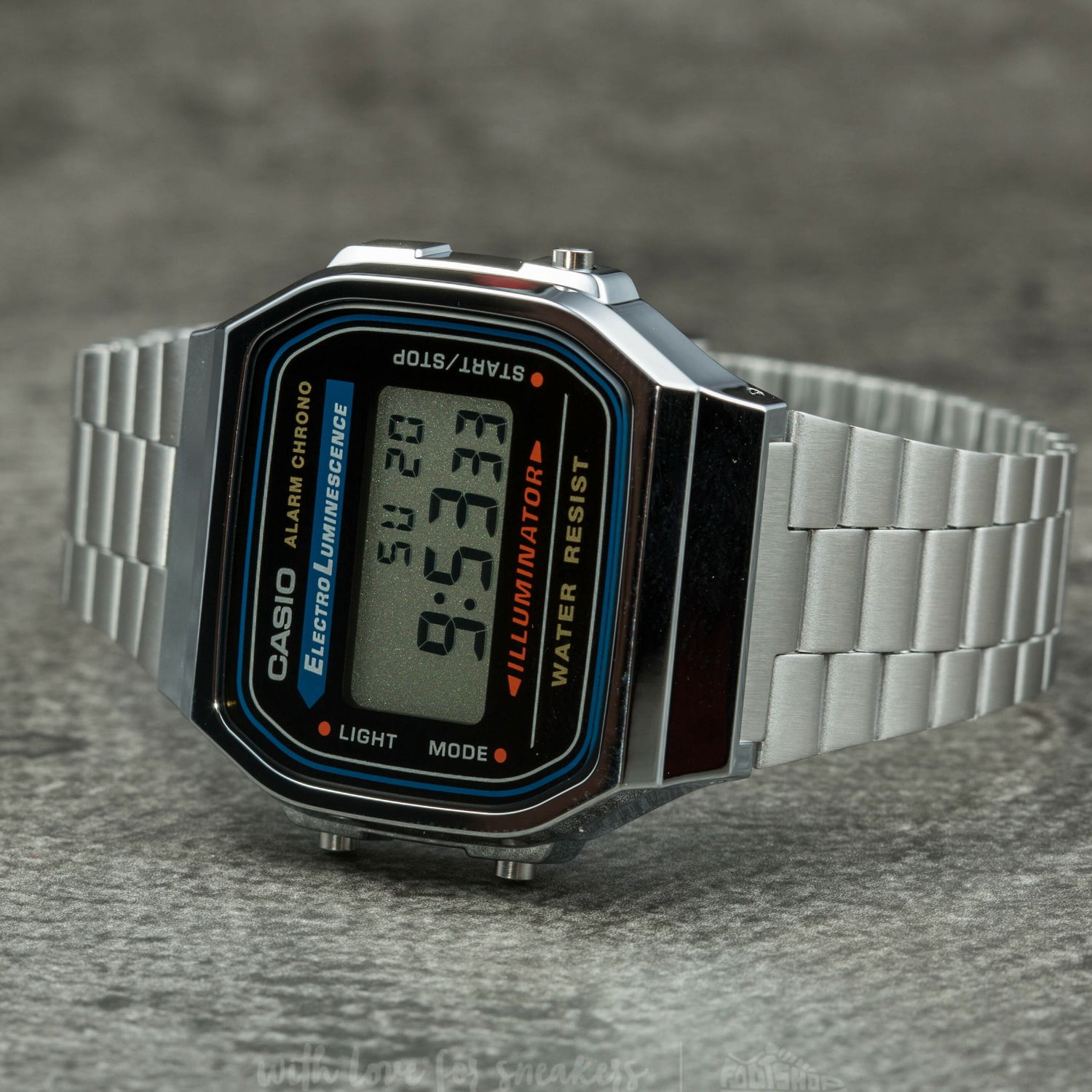 Ure CASIO Collection Kovinski | A168WA-1YES, 0
