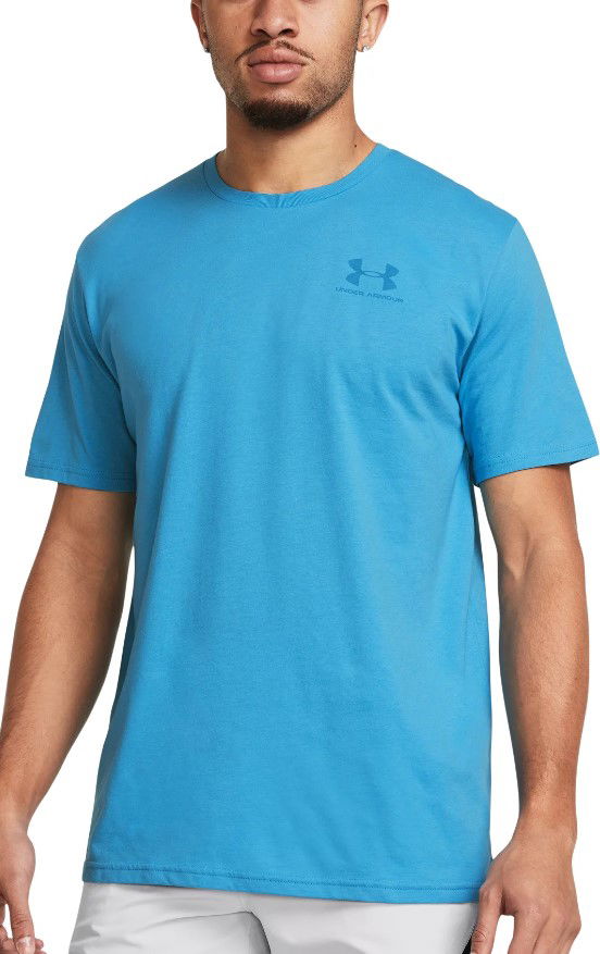 Majica Under Armour SPORTSTYLE LC SS-BLU Turkizna | 1326799-434