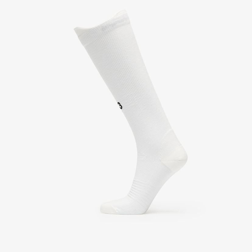 Nogavice Y-3 Y-3 High Knee Running Socks Bela | JW1875