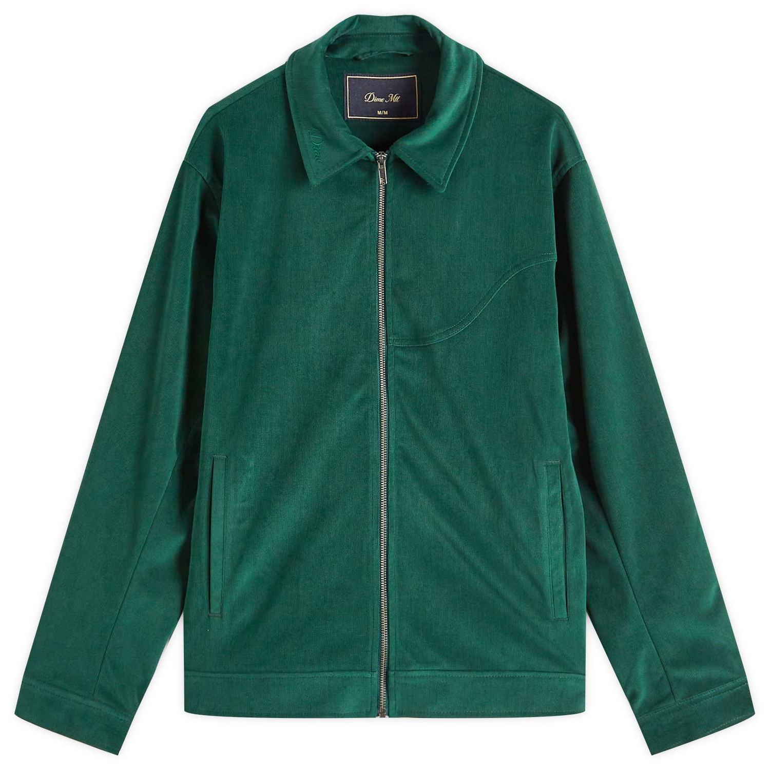 Jakna Dime Dime Cord Zip Jacket Zelena | DIMESP252EME, 0