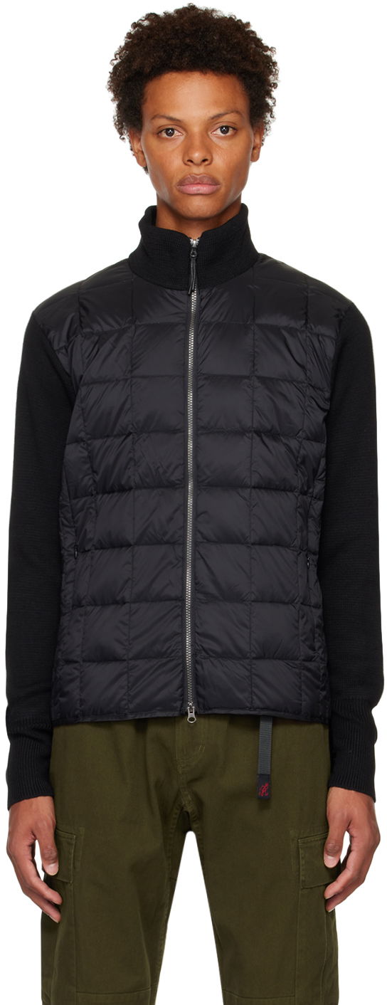 Puhovka TAION Paneled Down Jacket Črna | TAION-102WZSN