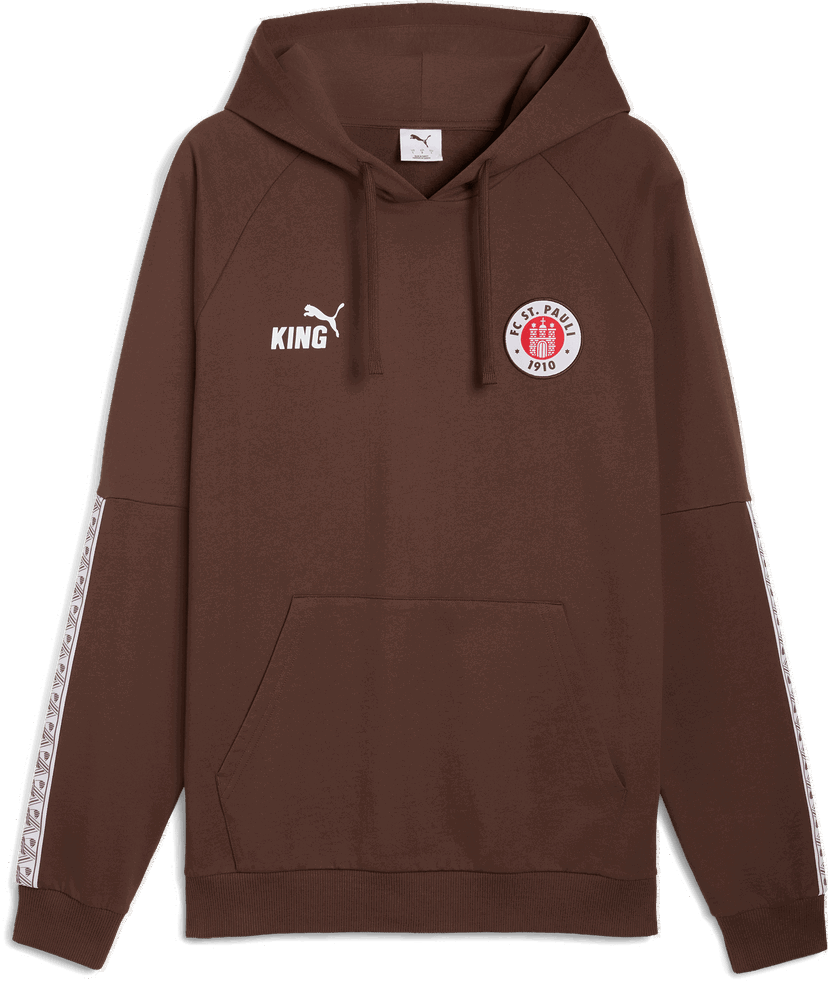 Pulover Puma FC St. Pauli King Hoody Rjava | 783601-01