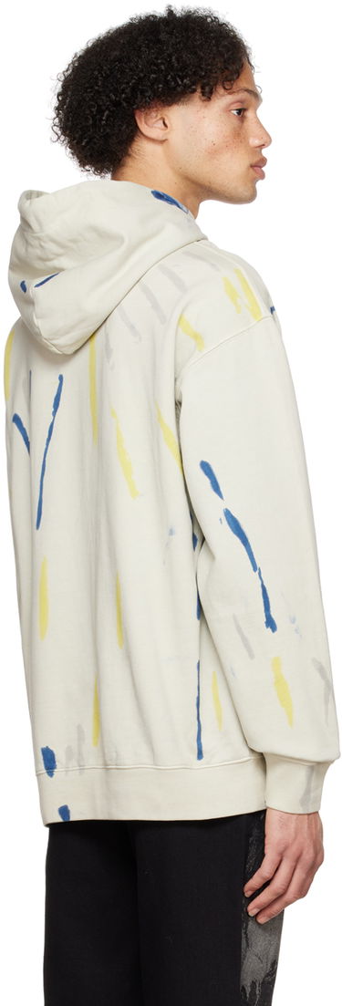 Pulover Feng Chen Wang Feng Chen Wang Tie-Dye Hoodie Bela | FMF14HD06W, 2