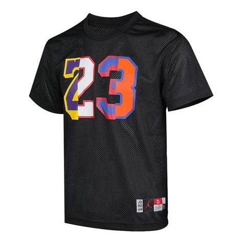 Dres Jordan Jordan 23 Print Mesh Short Sleeve T-Shirt Črna | AV0117-010