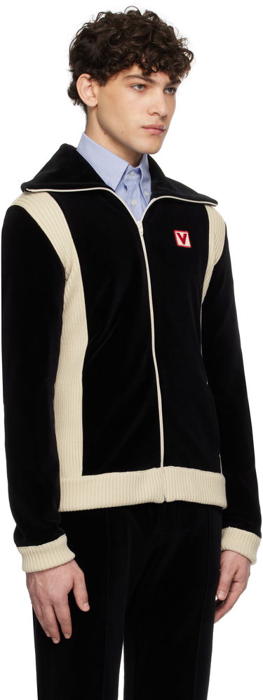 Pulover Valentino Turtleneck Jacket Črna | 6V3MF28VARA, 1