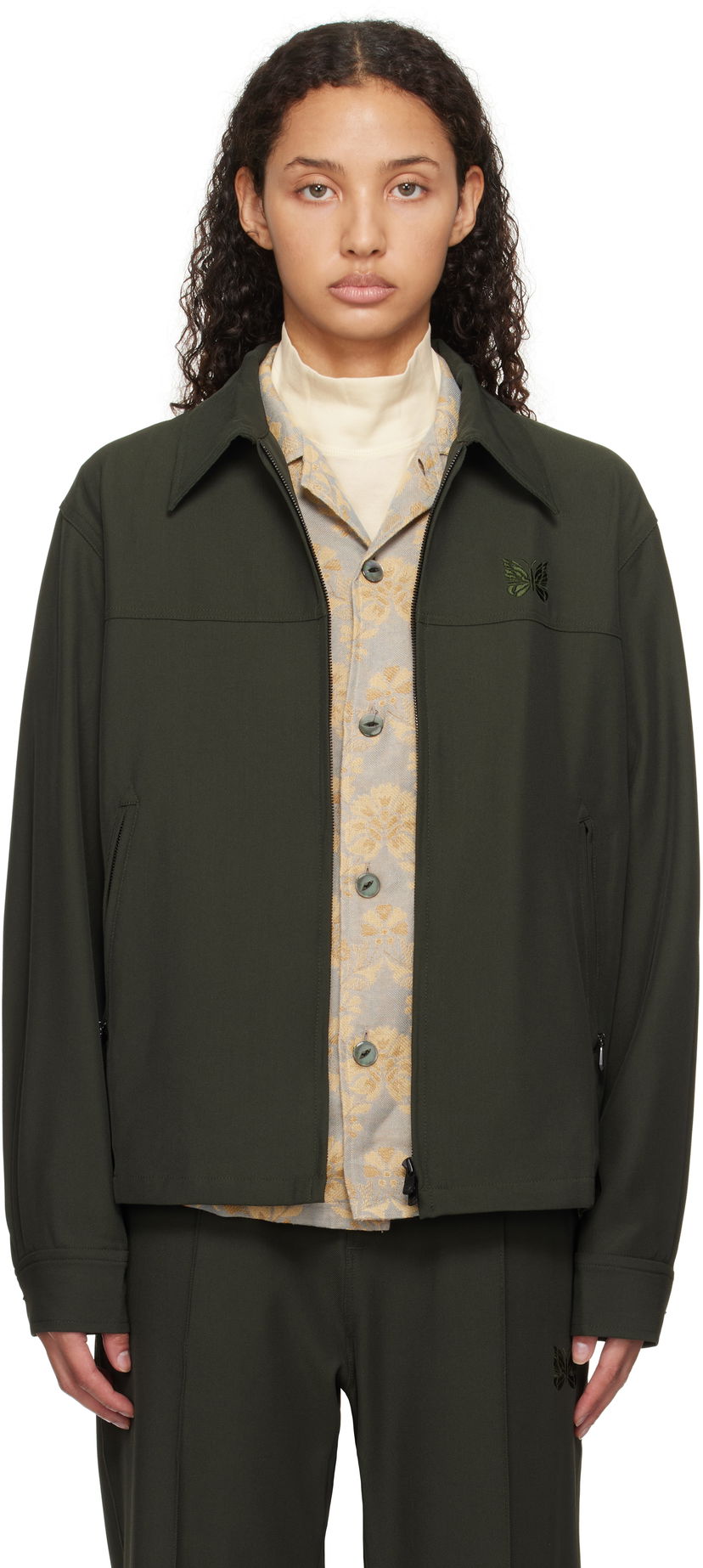 Jakna Needles Sport Jacket Zelena | PU212