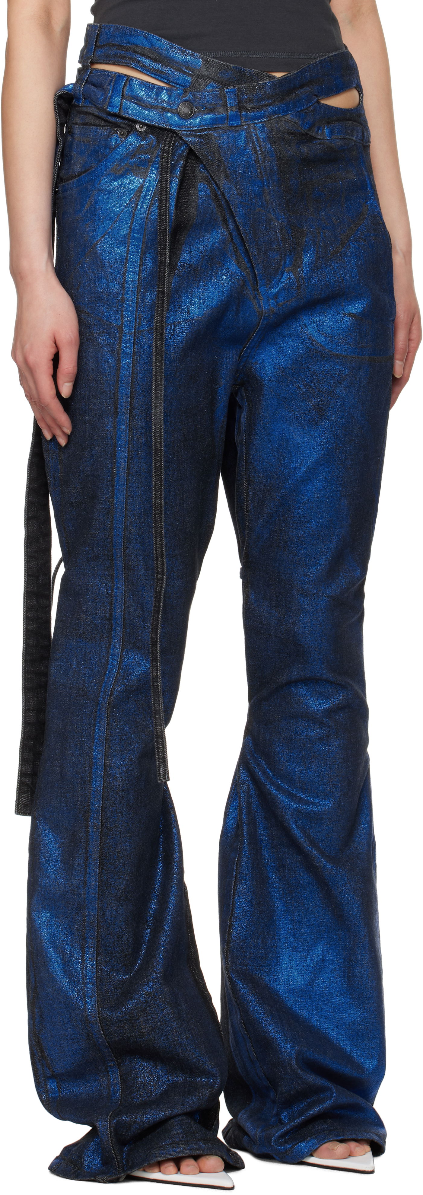 Kavbojke Ottolinger Ottolinger Signature Wrap Jeans Modra | 117-17002E-21, 1