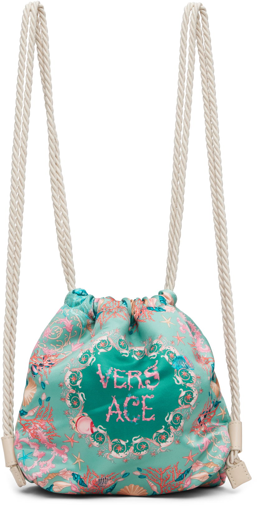 Nahrbtnik Versace Versace Underwater Barocco Bucket Backpack Zelena | 1020953_1A15257