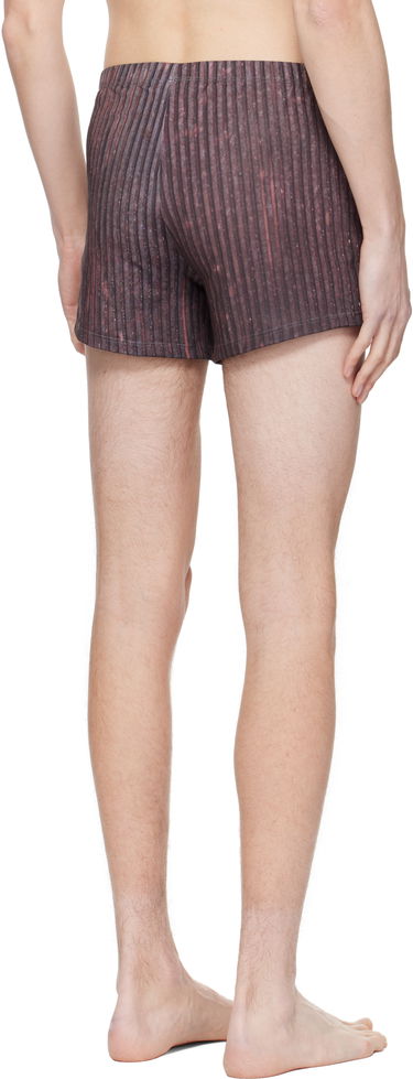Kopalke Serapis Serapis Aub Stripes Swim Shorts Rjava | SS25_SWS_3, 2