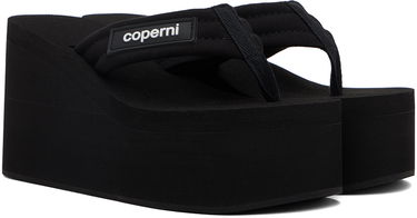 Oblačila Coperni Coperni Wedge Sandals Črna | COPSH09440, 3