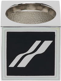 Square Logo Dice Ring