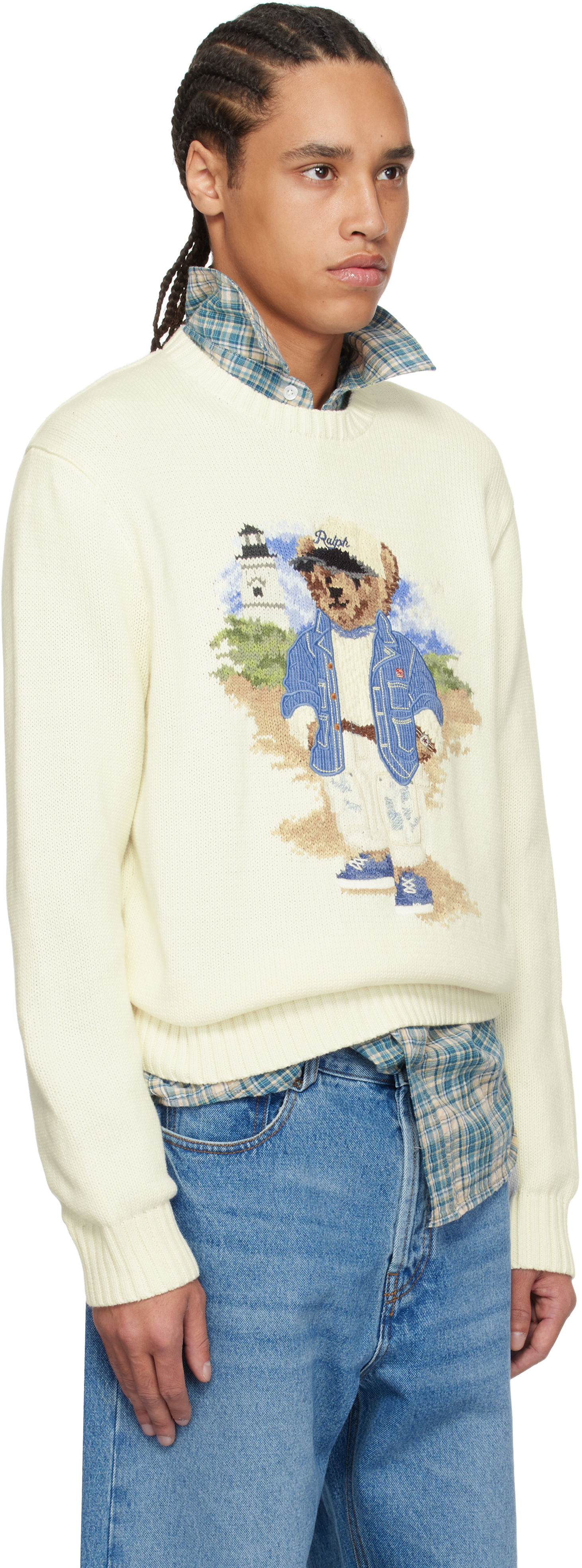 Pleteni pulover Polo by Ralph Lauren Ralph Lauren Polo Bear Sweater Rumena | 710964797001, 1