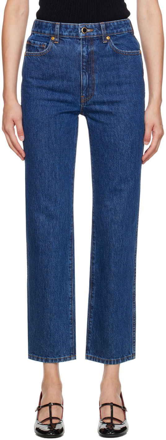 Kavbojke Khaite The Abigail Jeans Modra | 1071-074