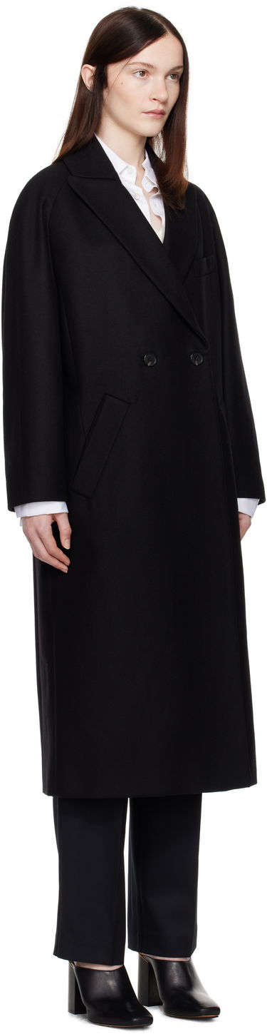 Plašči A.P.C. A.P.C. Flora Double-Breasted Trench Coat Črna | WOAJS-F01541, 1