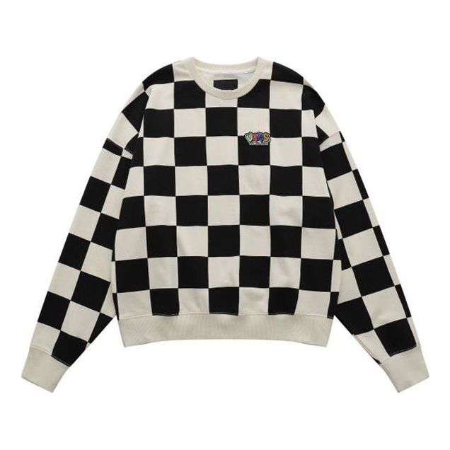 Pleteni pulover Vans Vans Checkerboard Pullover Sweatshirt Večbarvna | VN0A5H98J0Z, 0