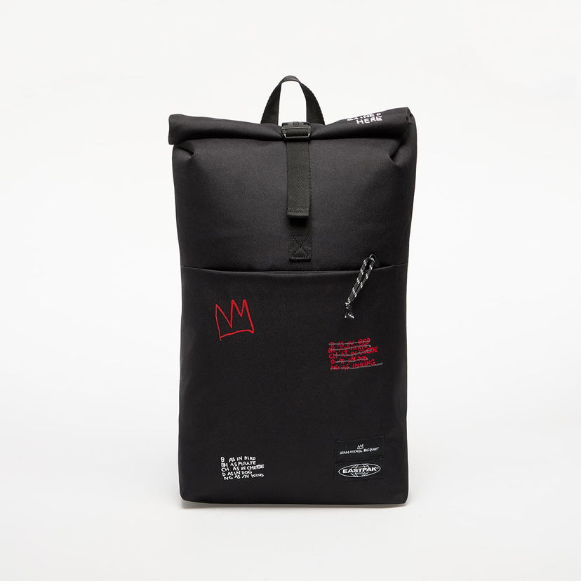 Nahrbtnik EASTPAK Roll Top Basquiat Quotes Backpack 23 l Črna | EK0A5BGF4Y41