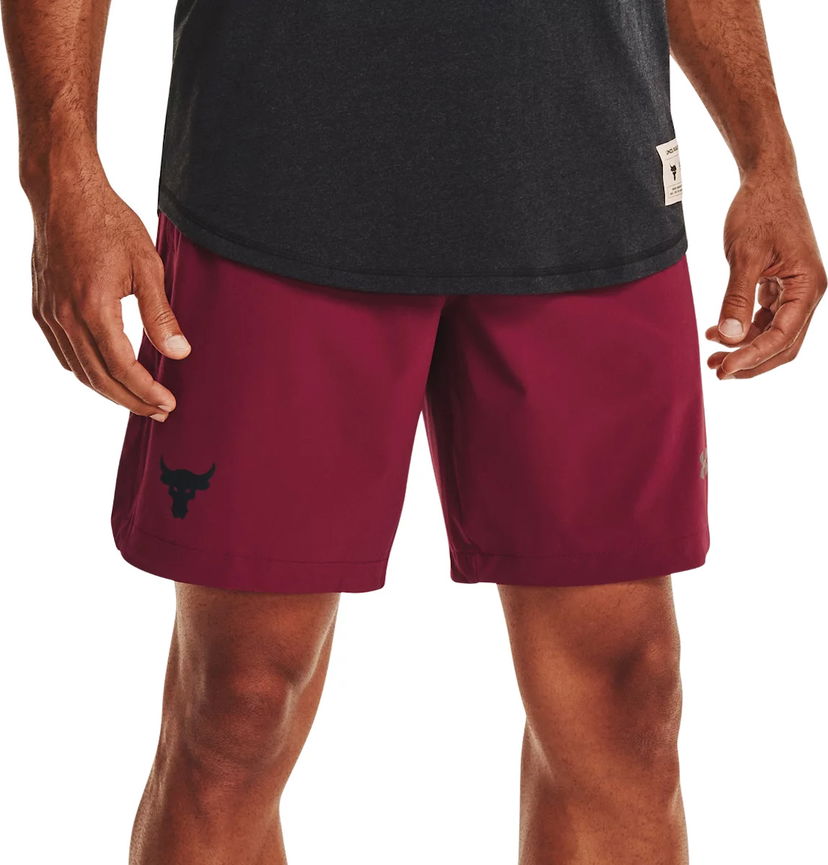 Kratke hlače Under Armour Project Rock Snap Training Shorts Rdeča | 1361616-626