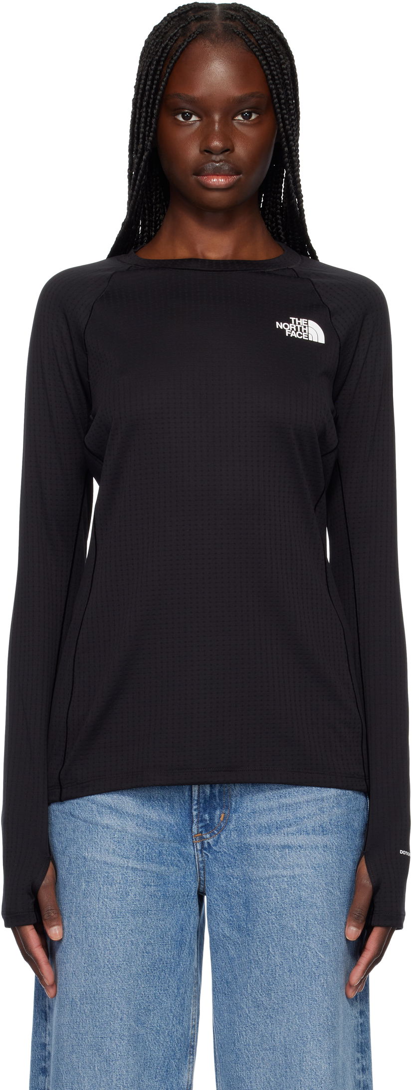 Pleteni pulover The North Face Summit Series Pro 120 Sport Top Črna | NF0A880A