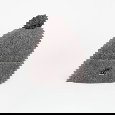 Beanie CALVIN KLEIN Calvin Klein Emblem Brushed Pom-pom Beanie Universal Siva | LV04D8067G N3Z, 0