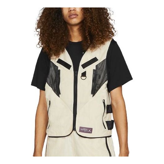 Telovnik Jordan Jordan 23 Engineered Woven Cargo Vest Bež | CZ4819-234