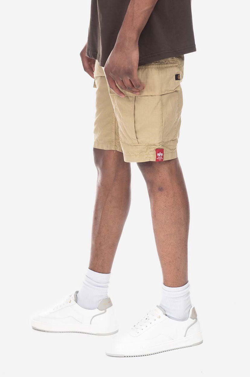 Kratke hlače Alpha Industries Ripstop Jogger Shorts Bež | 106250.14