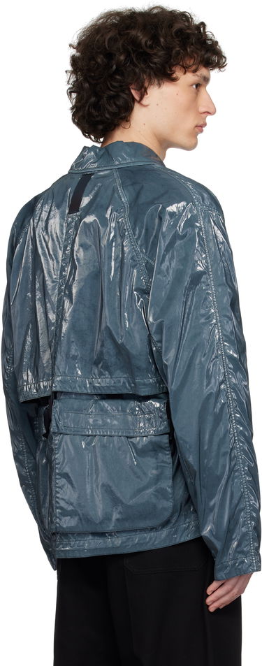 Vetrovka Stone Island Stone Island Prismatica Mussola Caban Jacket Modra | K1S15 4100065 S0132, 2