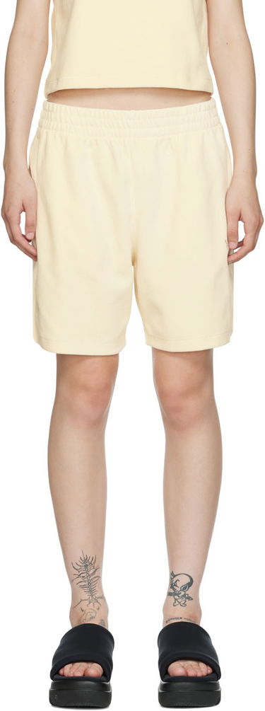 Kratke hlače Alexander Wang alexanderwang.t Hotfix Shorts Rumena | 4CC3214101, 0