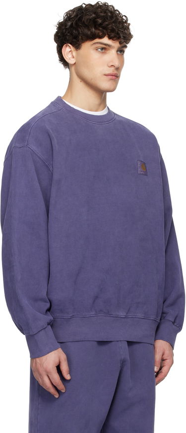 Pulover Carhartt WIP Vista Sweat Mirror Siva | I029522.1NKGD, 2