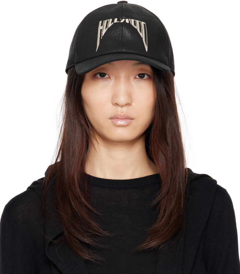 Kapa Rick Owens Rick Owens DRKSHDW 'Hollywood' Baseball Cap Črna | DA01E3478 SCFEM6
