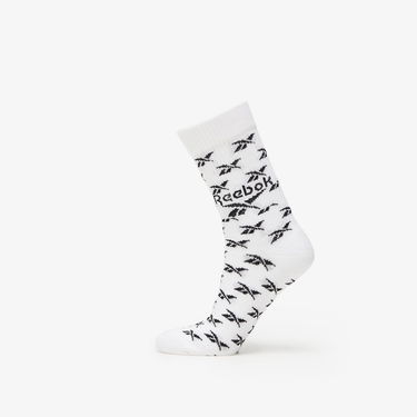 Nogavice Reebok CL FO Crew Sock 3P Bela | GG6682, 3