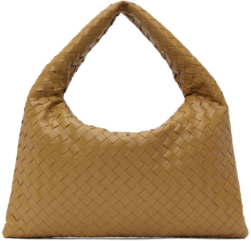 Torbica Bottega Veneta Small Hop Bag Rjava | 796262 V3IV1