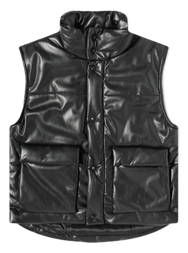 Telovnik Nanushka Jovan Vegan Lether Vest Črna | NM22PFOW00699