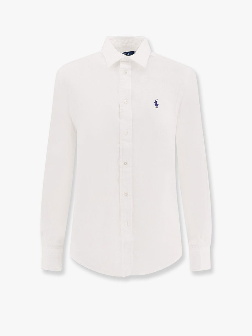 Srajce Polo by Ralph Lauren Polo Ralph Lauren Women's White Linen Shirt Bela | 211970730001