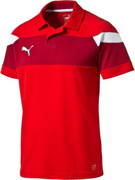 Polo majica Puma Spirit II Kids Polo Shirt Rdeča | 654660-001