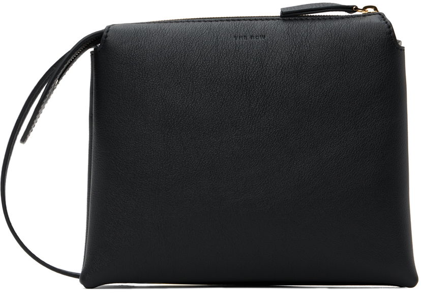 Torba za čez ramo The Row Black Nu Mini Twin Bag Črna | W1236-L52