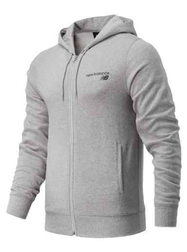Pulover New Balance Hoodie Siva | MJ03907AG