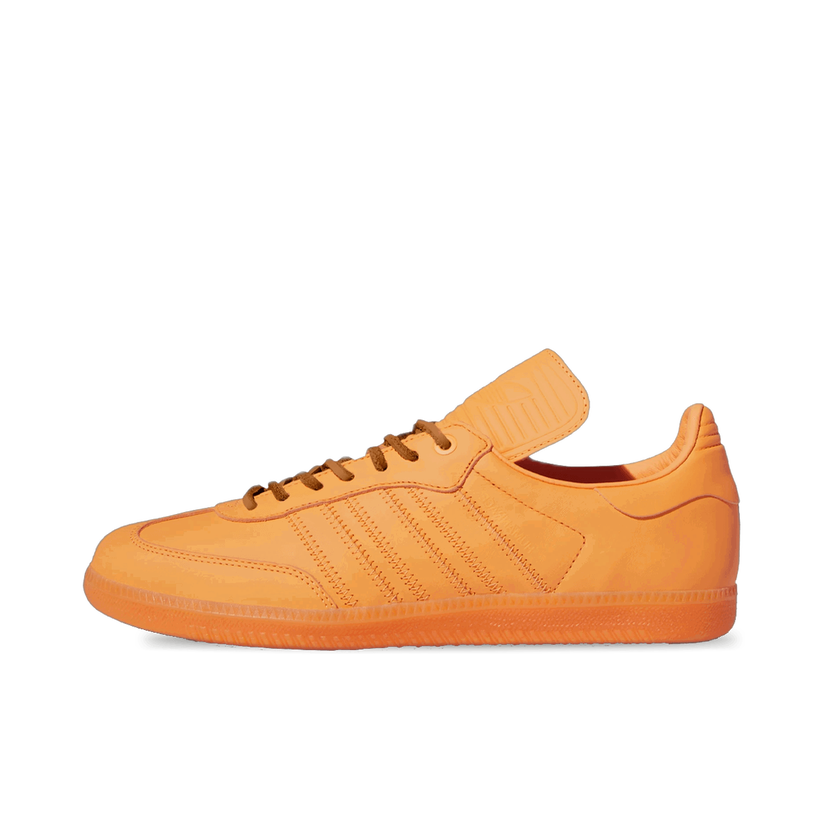 Superge in čevlji adidas Originals Pharrell x Samba Humanrace "Orange" Oranžna | IE7293