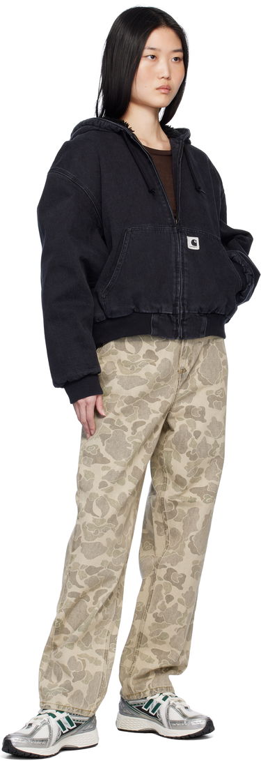 Pulover Carhartt WIP Active Denim Jacket Črna | I032240 8906, 3