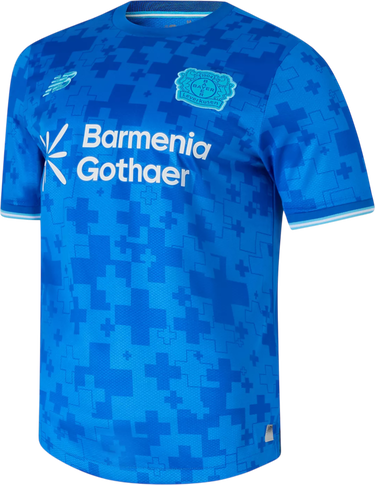 Dres New Balance Bayer 04 Leverkusen Third Jersey 2025/2026 Modra | mt230565-thd, 0