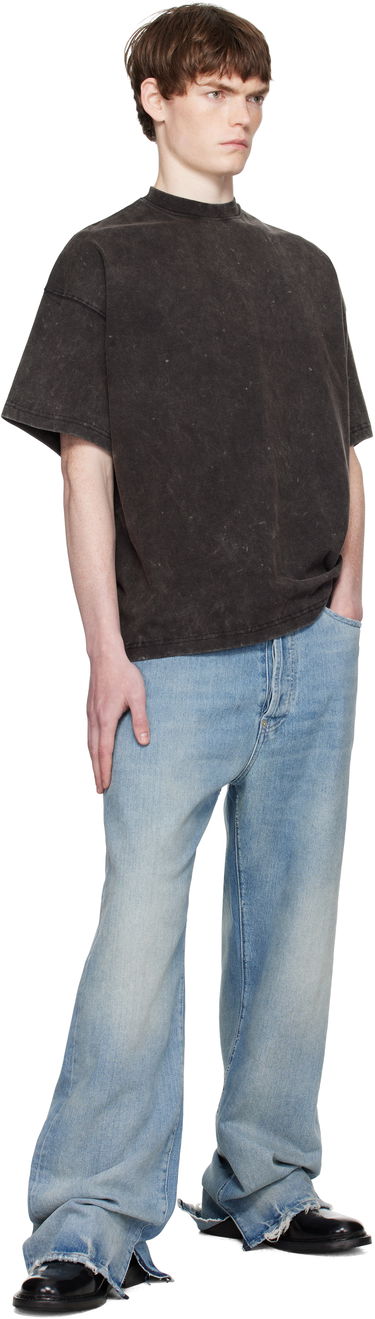 Majica We11done We11done Oversized Dyed T-Shirt Črna | WD-TT2-25-728-M-CH, 3