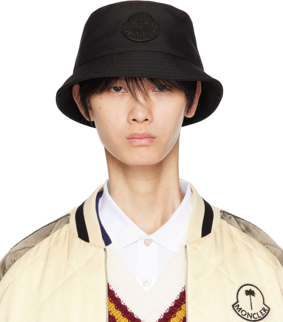 Klobuk Moncler Genius x Roc Nation Bucket Hat Črna | I209W3B000055972R, 0