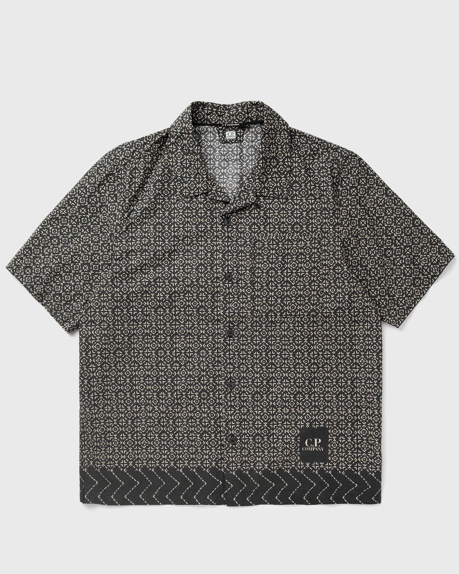 Srajce C.P. Company POPELINE ALL OVER BAJA PRINT SHIRT Zelena | 16CMSH280A110098P-999, 0