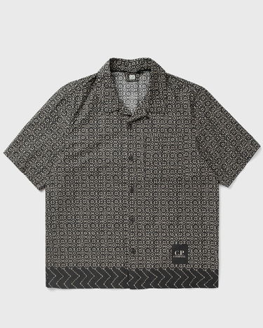 Srajce C.P. Company POPELINE ALL OVER BAJA PRINT SHIRT Zelena | 16CMSH280A110098P-999, 0
