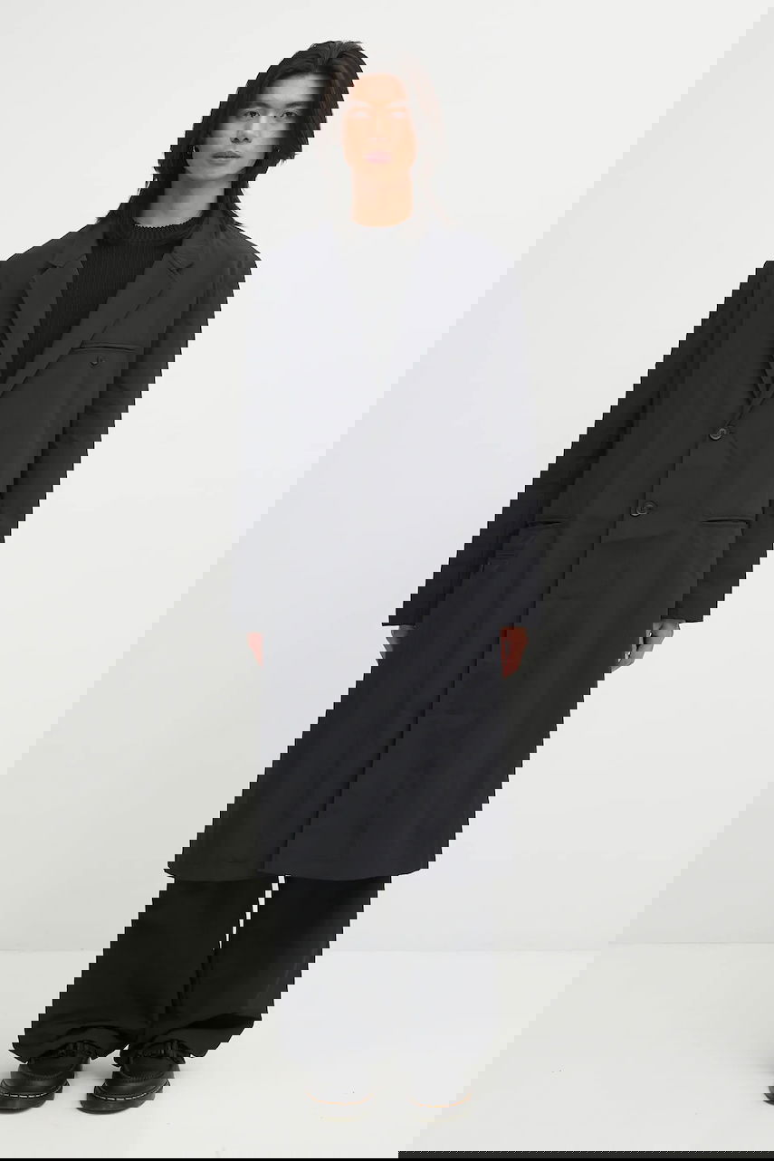 Plašči Y-3 Y-3 Long Coat Črna | KC8385, 0